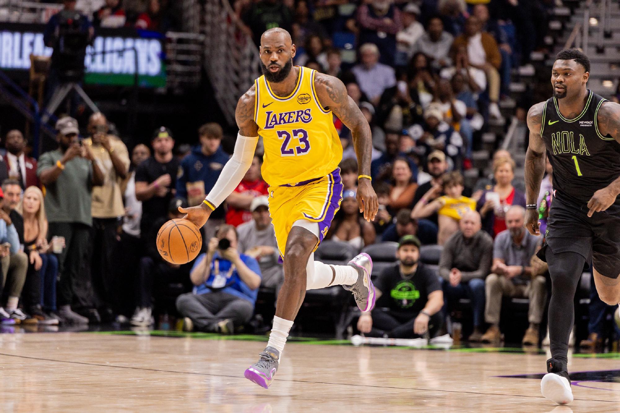 湖人胜鹈鹕取3连胜！詹姆斯1战轰下3大纪录，东契奇该向他学2件事